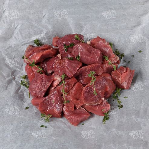 Runderpoulet Blokjes Normale prijs 21,95 per kilo