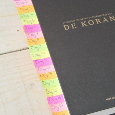 Schema _ Koran in 30 dagen uitlezen _ Ramadanrecepten_nl